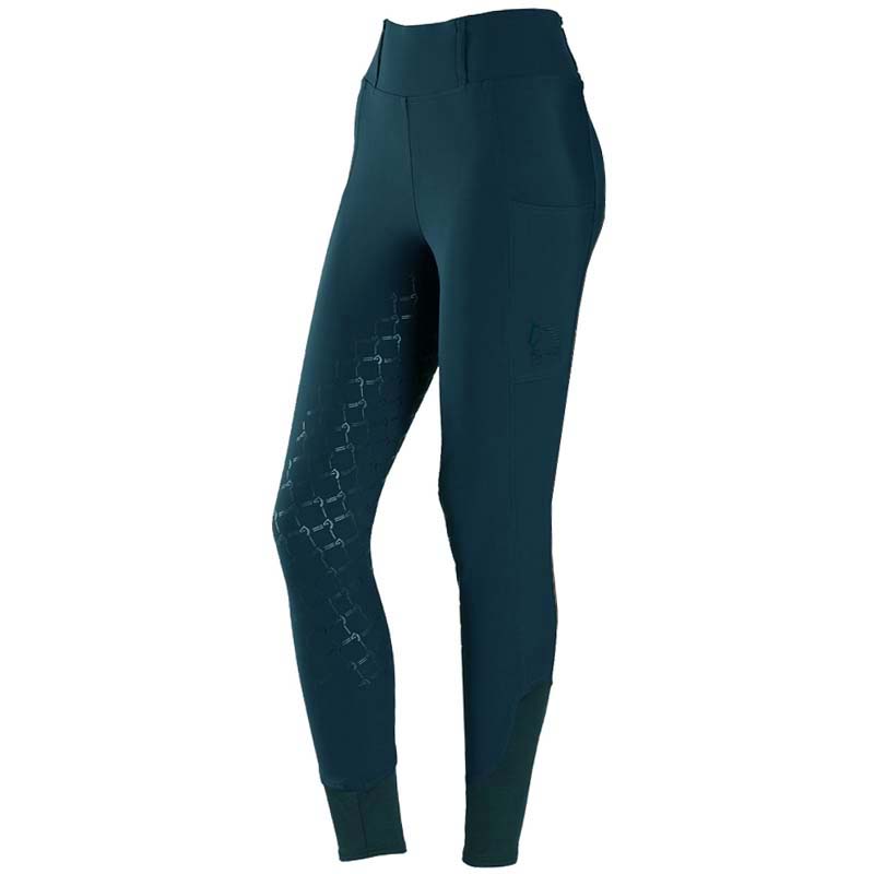 Winter Riding Leggings for women Tattini mod. Agatea, Full grip - 3941