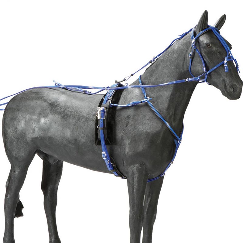 Trotting Daslo harness complete PVC with Quick Hitch