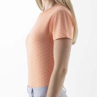 EQUILINE CELPY WOMEN’S T-SHIRT ALL-OVER LOGO PRINT
