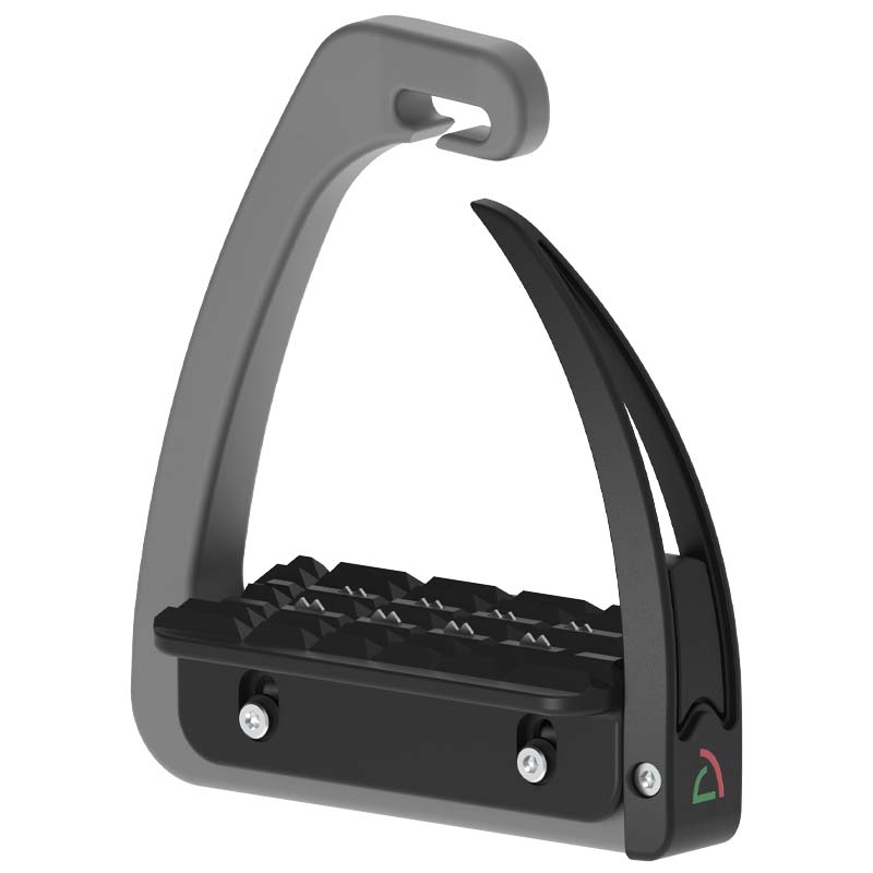 Safe riding s3 velvet safety stirrups in anticorodal aluminum made in italy - 3155
