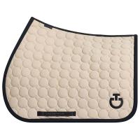 CAVALLERIA TOSCANA JUMPING SADDLE PAD GEOMETRIC QUILTED - 9624