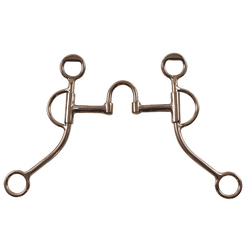 Correctional western bit stainless steel neck bridge mobile - 4631