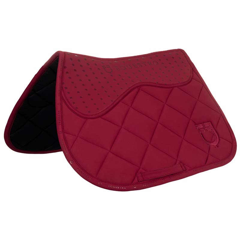 Equestro jumping saddle pad with silicone grip - 2965
