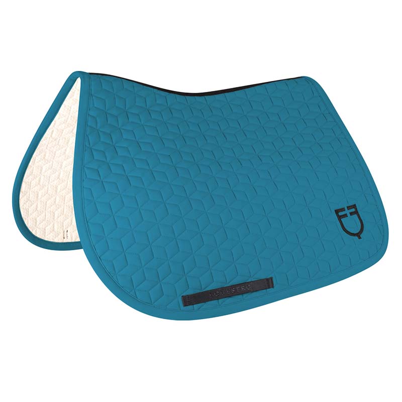 Equestro Jumping Saddle Pad with Cube Quilting - 9824