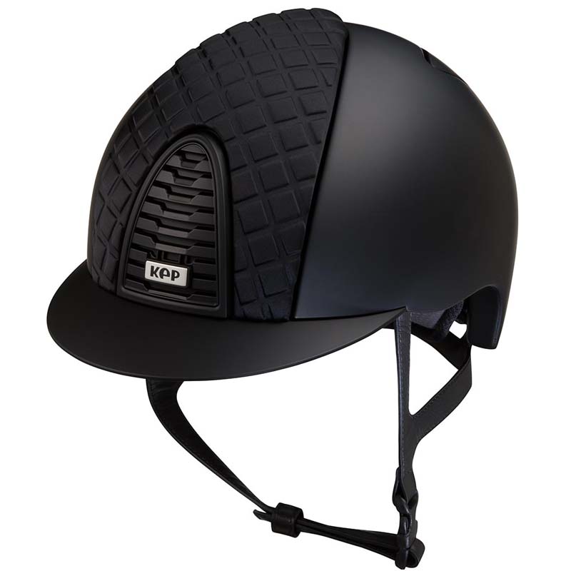 Kep italia cromo 2.0 textile riding helmet w/satin insert - milano collection - 3371