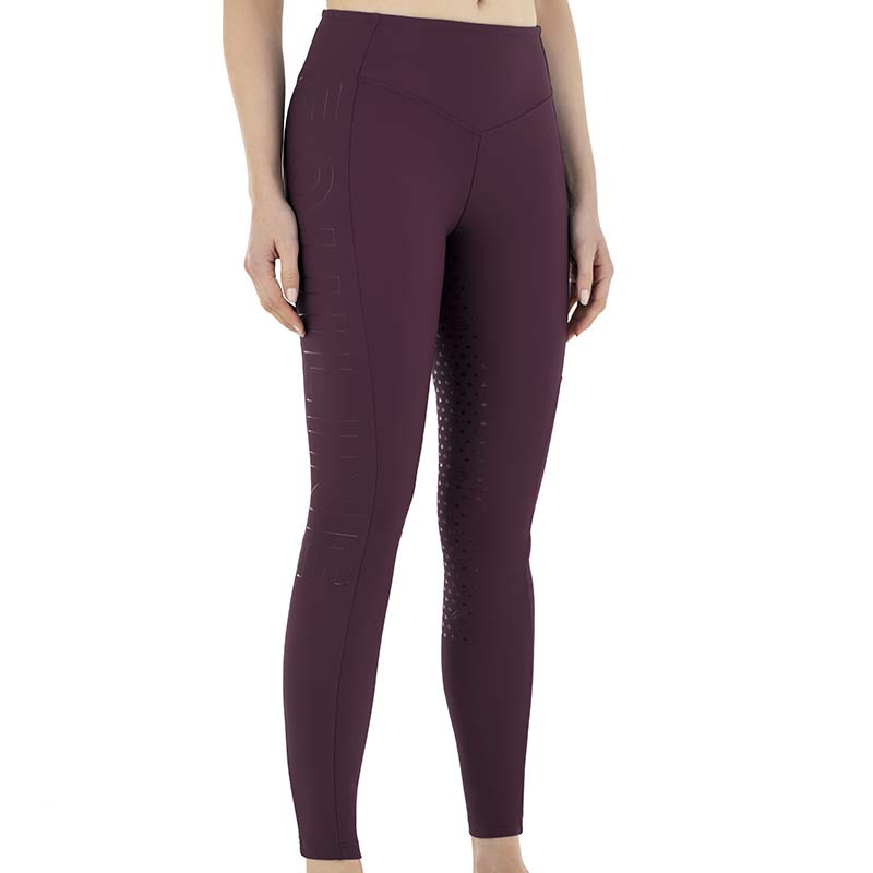 Equiline Riding Leggings Fleece Lined Full Grip for women
