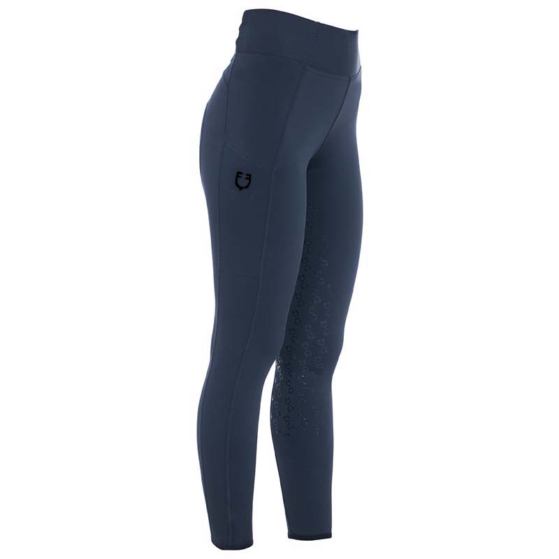 Equestro women’s riding leggings high waist full grip  - 3478