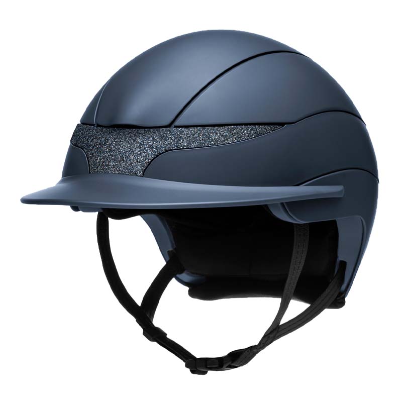 Equiline XANTO Riding Helmet with Swarovski Front Crest - Standard visor - 3270