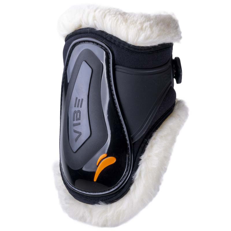 Equick vibe rear fluffy fetlock boots w/synthetic wool