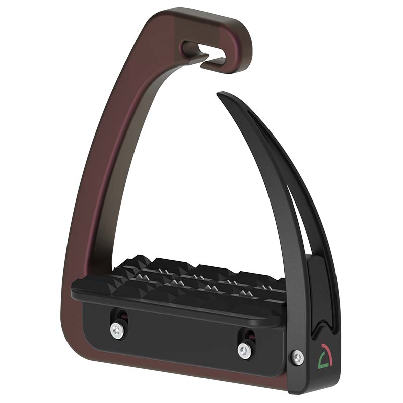 Safe riding s3 chamaleon safety stirrups in anticorodal aluminum made in italy - 3174