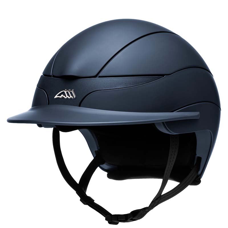 Equiline XANTO Riding Helmet with Metal Logo - Wide visor - 3225